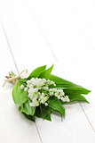 lily of the valley posy