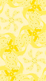 Seamless Yellow Sparkling Pattern