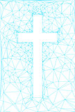 abstract background with cross