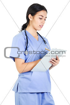 Female healthcare worker