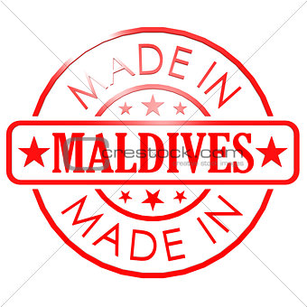Made in Maldives red seal