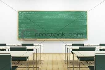 empty school classroom