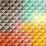 Abstract geometric background. Mosaic. Vector illustration.