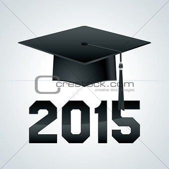 Class of 2015 Graduation Cap Illustration