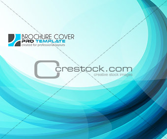 Abtract waves background for brochures and flyers design