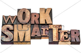 work smarter in mixed wood type