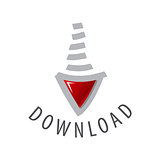 vector logo arrow to download