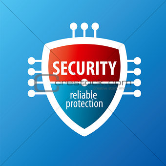 vector logo electronic protection police