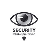 vector logo eye protection and surveillance