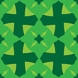 Abstract seamless pattern green color