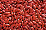 Dried red kidney beans background