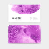 Business cards Watercolor