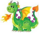 Image with happy dragon theme 1