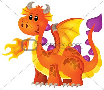 Image with happy dragon theme 4