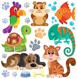 Pets theme collection 1