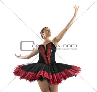 Classical dancer pose