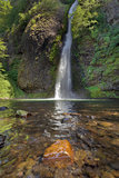 Horsetail Falls in Columbia River Gorge