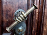 antique door handle