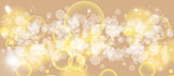 Gentle multicolored bokeh sparkly website header/banner