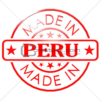 Made in Peru red seal