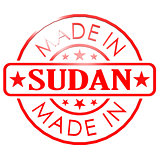 Made in Sudan red seal