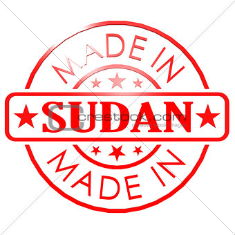 Made in Sudan red seal