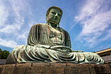 The Great Buddha of Kamakura (Kamakura Daibutsu), a bronze statu