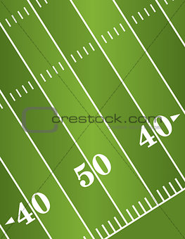Diagonal American Football Field Background