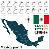 Map of Mexico