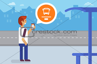 Mobile app for bus