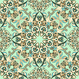 Vintage pattern with ethnic ornament. Vector