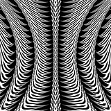Design warped monochrome vertical pattern