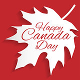 Happy Canada Day card
