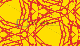 Red Lines Seamless Pattern