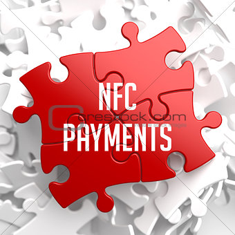 NFC Payments on Red Puzzle.