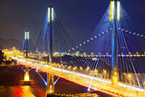 Ting Kau bridge at night