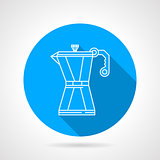 Line vector icon for coffee maker