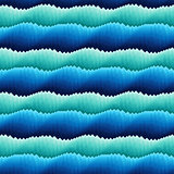 Abstract seamless blue and turquoise waves