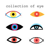 collection of eye signs