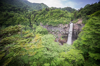 In the top 3 waterfalls in Japan. Kegon Falls, Nikko