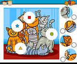 match pieces education game