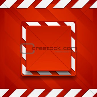 Red abstract geometric corporate background
