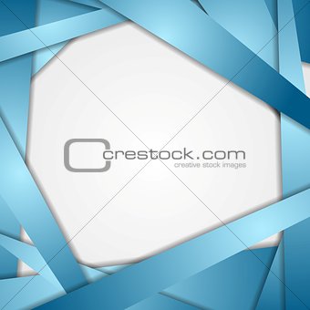 Abstract blue stripes background