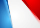 Corporate bright abstract background. French colors