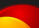 Bright wavy abstract background. German colors