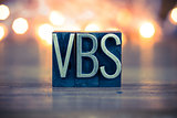 VBS Concept Metal Letterpress Type