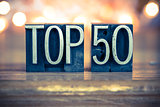 Top 50 Concept Metal Letterpress Type