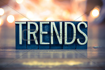 Trends Concept Metal Letterpress Type