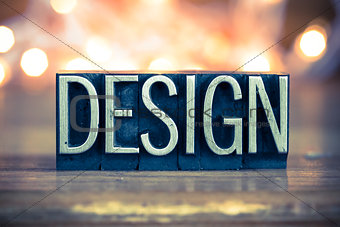 Design Concept Metal Letterpress Type