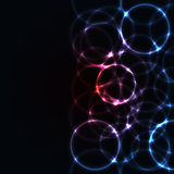 Abstract luminous background